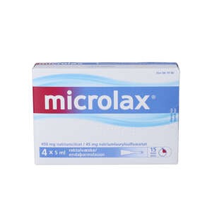 Microlax 4 * 5 ml