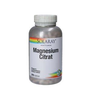 Solaray Magnesium Citrat (270 stk.)