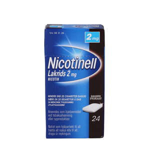 Nicotinell Lakrids 2 mg 24 stk