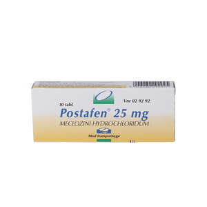 Postafen 25 mg 10 stk