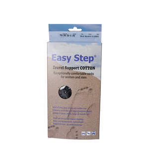 Easy Step Travel Support Cotton Knæ (Sort/3)