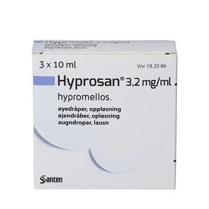 Hyprosan 3*10 ml øjendråber
