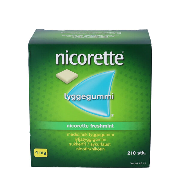 Nicorette Freshmint 4 mg 210 stk