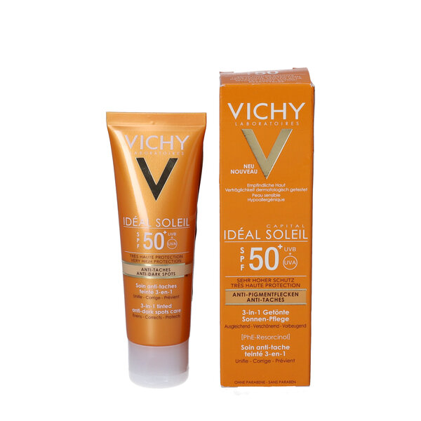 Vichy Capital Idéal Soleil 3-i-1 Tinted Sun Cream