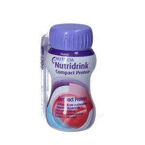 Nutridrink Compact Protein Cool Rød frugt