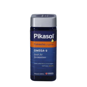 Pikasol Fiskeolie & Ingefær Kapsler