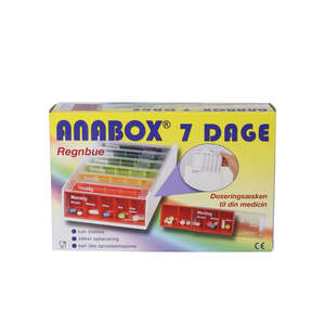 Anabox Doseringsæsker (7 dage)