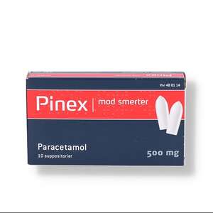 Pinex supp. 500 mg blister
