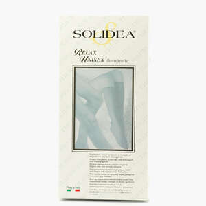 Solidea Relax Unisex Therapeutic Strømpe (XL/sort/lukket)