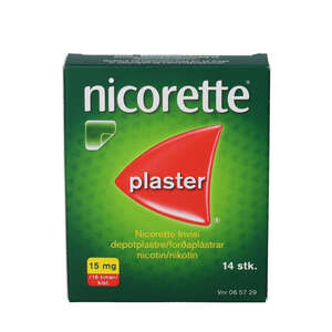 Nicorette invisi plaster 15mg 14 stk