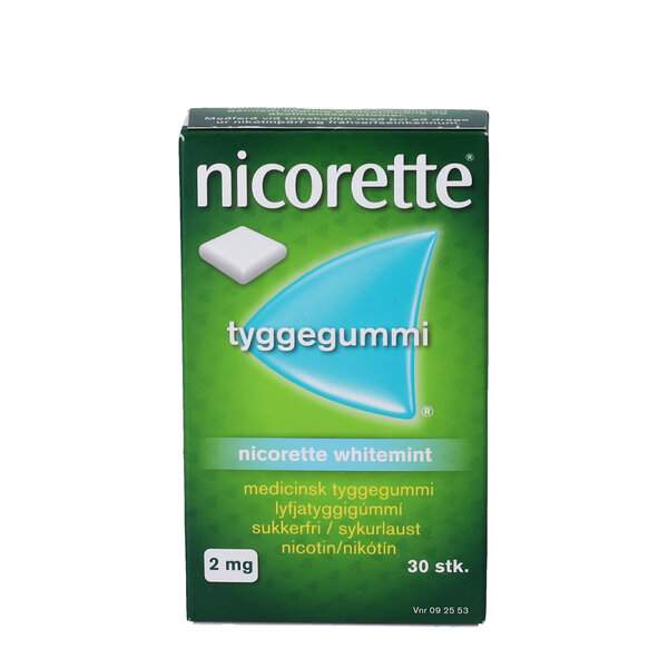 Nicorette Whitemint 2 mg 30 stk