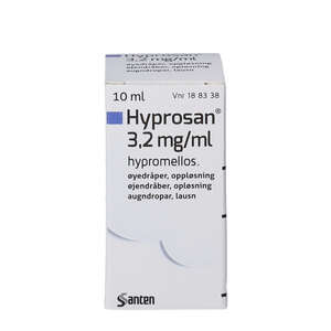 Hyprosan 10 ml øjendråber
