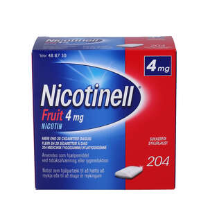 Nicotinell Fruit 4 mg 204 stk