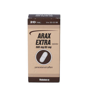 Arax Extra 500 mg+65 mg