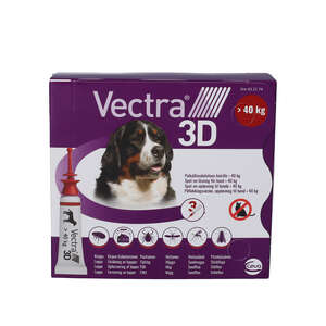 Vectra 3D Spot-on opløsning (>40 kg)