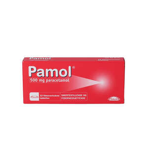 Pamol 500 mg 10 stk