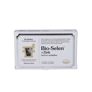 Bio-Selen + Zink Tabletter (90 stk)