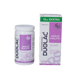 Duolac Daglig+ Vitalitet (75 stk.)