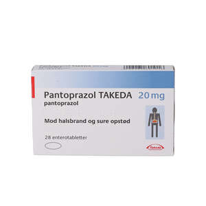 Pantoprazol "Takeda" 20 mg 28 stk