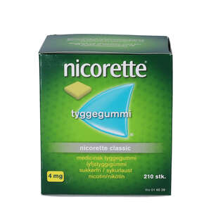Nicorette Classic 4 mg 210 stk