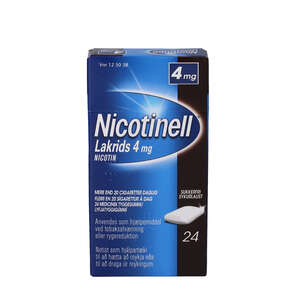 Nicotinell Lakrids 4 mg 24 stk