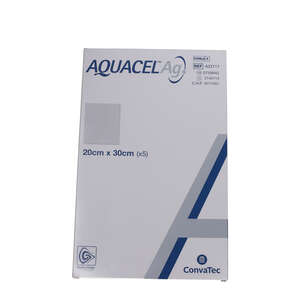 Aquacel Ag Hydrofiber Bandage (20 x 30 cm)
