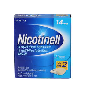 Nicotinell 14 mg/24 timer 21 stk