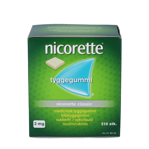 Nicorette Classic 2 mg 210 stk