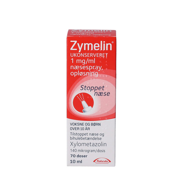 Zymelin næsespray 1 mg/ml 10 ml