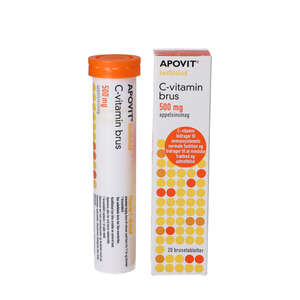 Apovit C-vitamin brus (appelsin)