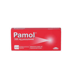 Pamol 500 mg 20 stk