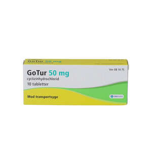 GoTur 50 mg 10 stk