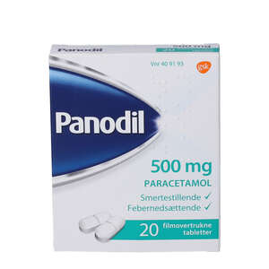 Panodil 500 mg blister 20 stk