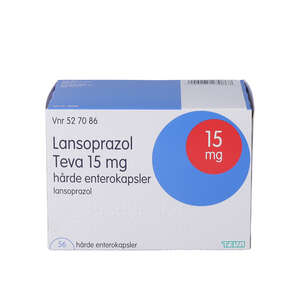 Lansoprazol "Teva" 15 mg 56 stk