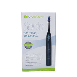 Beconfident Sonic Whitening Tandbørste (sort)