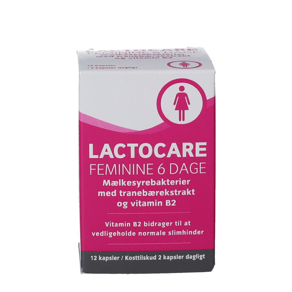 Lactocare FEMININE Kapsler (12 stk)