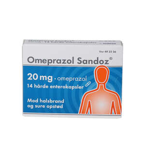 Omeprazol "Sandoz" 20 mg 14 stk