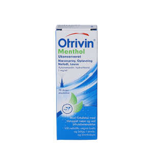 Otrivin menthol ukons. 1 mg/ml