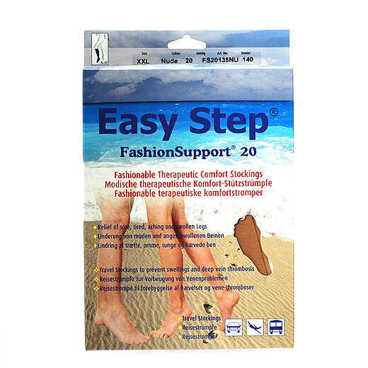 Easy Step FashionSupport Knæ (nude/lukket/XXL)