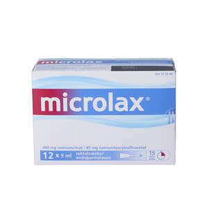 Microlax 12 * 5 ml