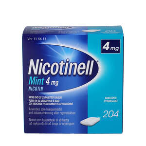 Nicotinell Mint 4 mg 204 stk