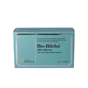 Bio-Biloba tabletter 180 stk