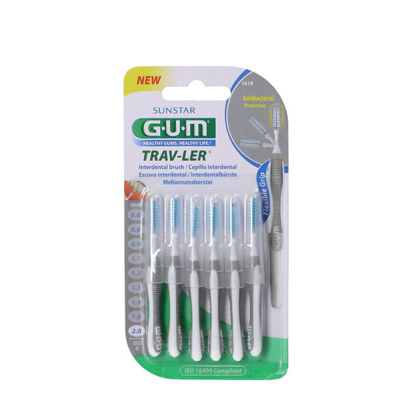 GUM Trav-ler Mellemrumsbørste (2,0 mm)