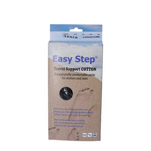 Easy Step Travel Support Cotton Knæ (Sort/4)