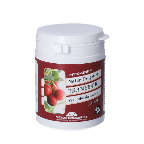 Naturdrogeriets Tranebær kapsler (150 stk)