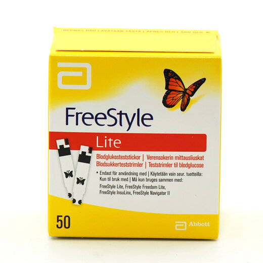 FreeStyle Lite Teststrimler