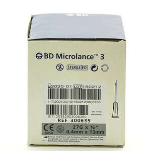 BD Microlance 3 (27G/13mm) Kanyler