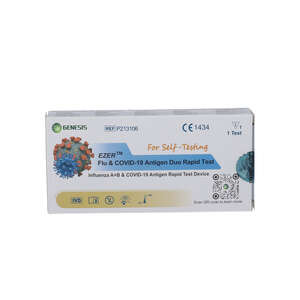 Ezer Flu & Covid-19 Antigen Duo Rapid Test