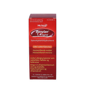 Benylan oral opl. 1,4 mg/ml