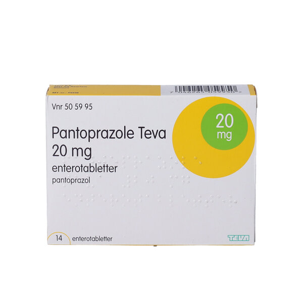 Pantoprazole "Teva" 20 mg 14 stk
